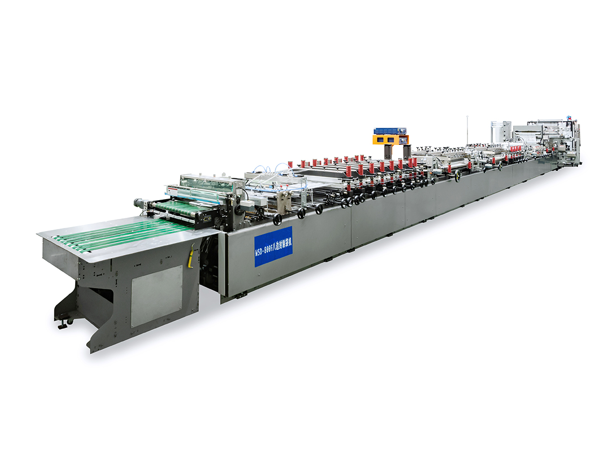 1000F Mesin pembuat kantong penyegel delapan sisi selebar satu meter